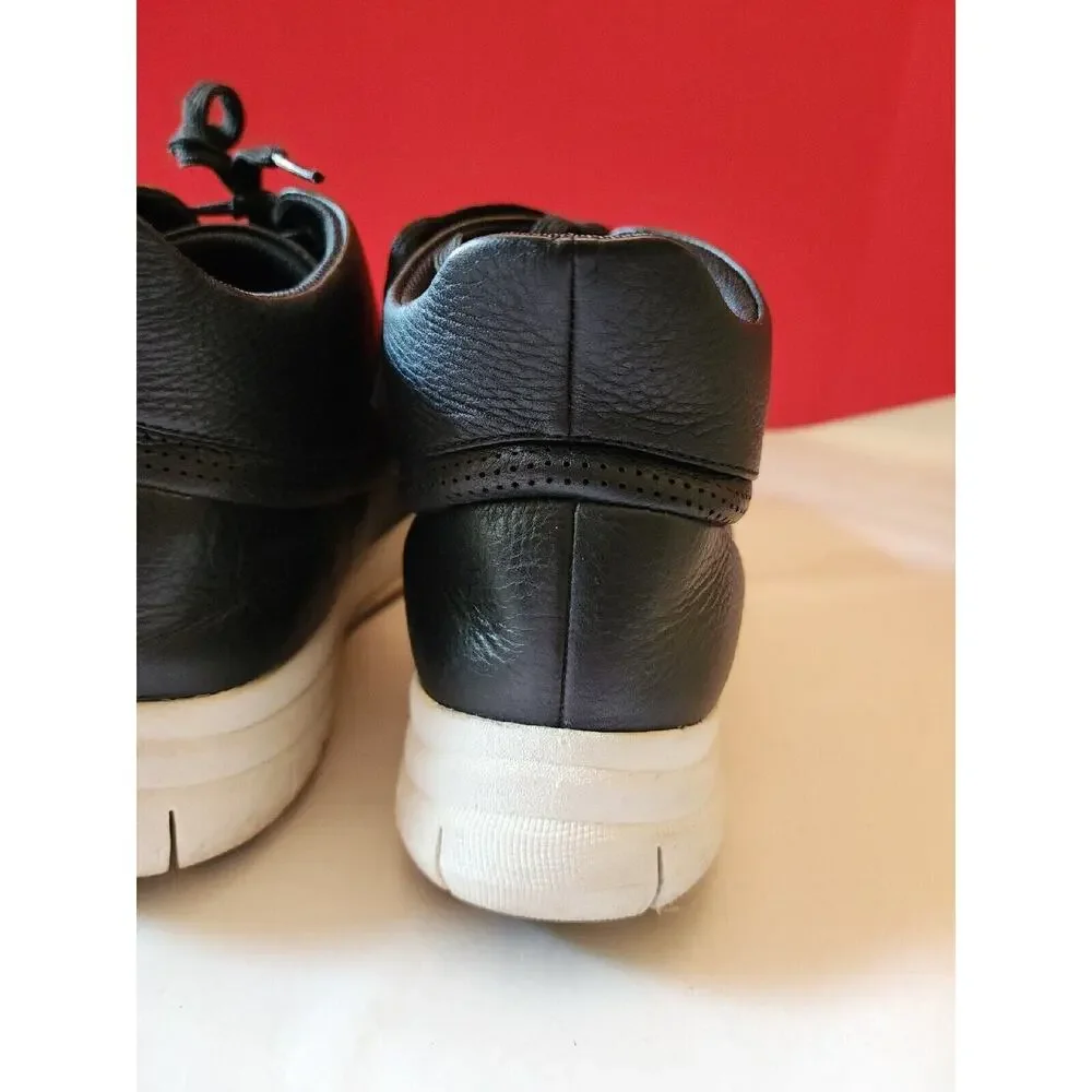 Fitflop Ankle boots mens Shoes Size 10 Black Leather Lace Up Hiking
